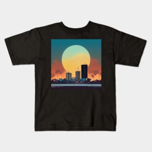 Kinshasa | Comics style Kids T-Shirt